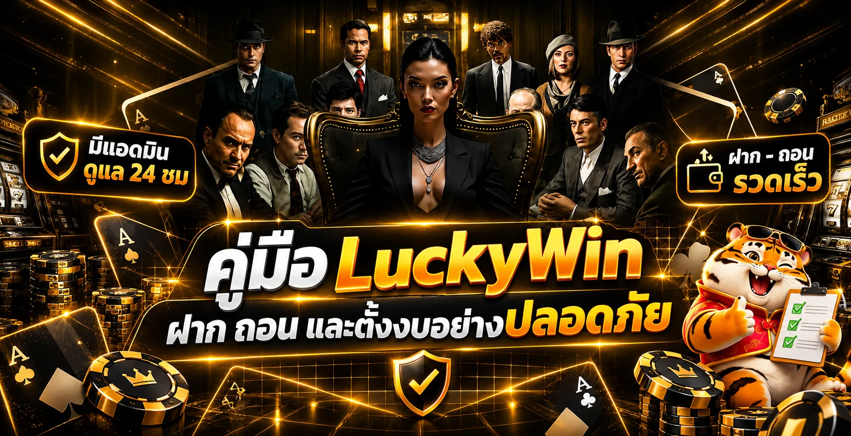 LuckyWin ฝากถอน | ตั้งงบและตรวจรายการอย่างปลอดภัย